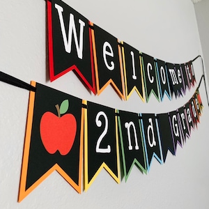 Welcome Classroom Banner / Back to School Banner / Classroom Decor / Classroom Decor / Classroom Banner / Custom Teacher Banner