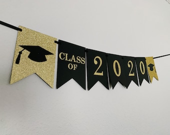 Class of 2026 Graduation Banner / Custom Graduation Banner / 2026 Grad Banner / 2026 Graduation Party Decorations / School Colors