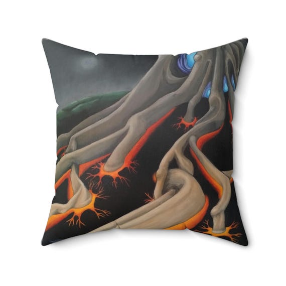 Grounded pillow