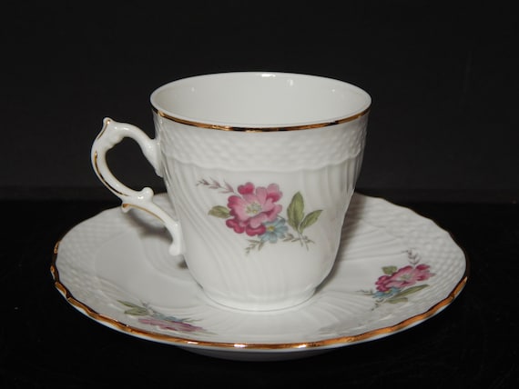 SET VINTAGE DA Caffè 3 Tazzine Porcellana Vecchio Richard Ginori Anni