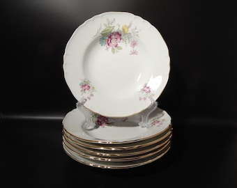 Vintage Italian Oversized White Porcelain Tea Cup and Saucer