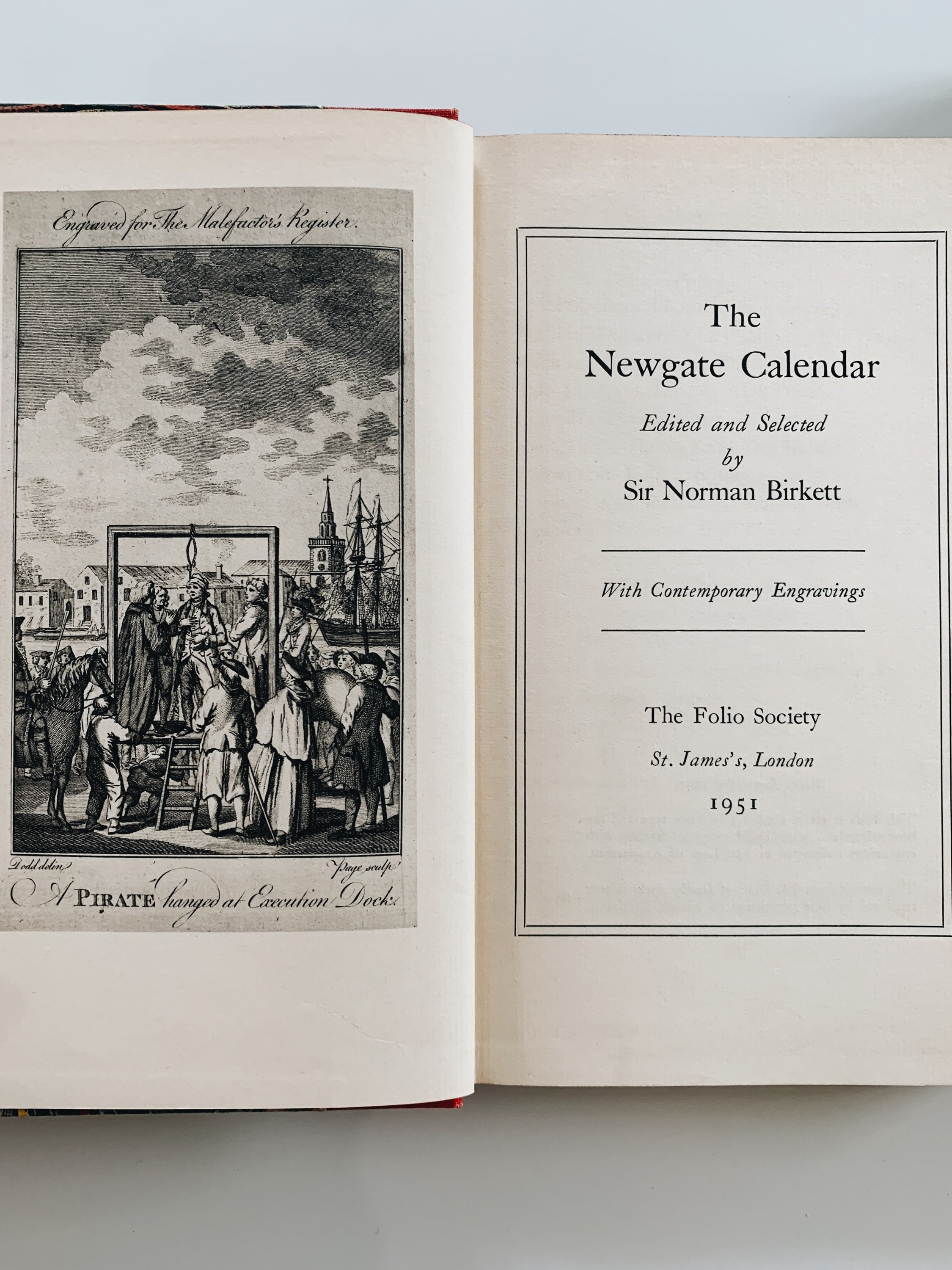 The Newgate Calendar and The New Newgate Calendar The Folio Etsy