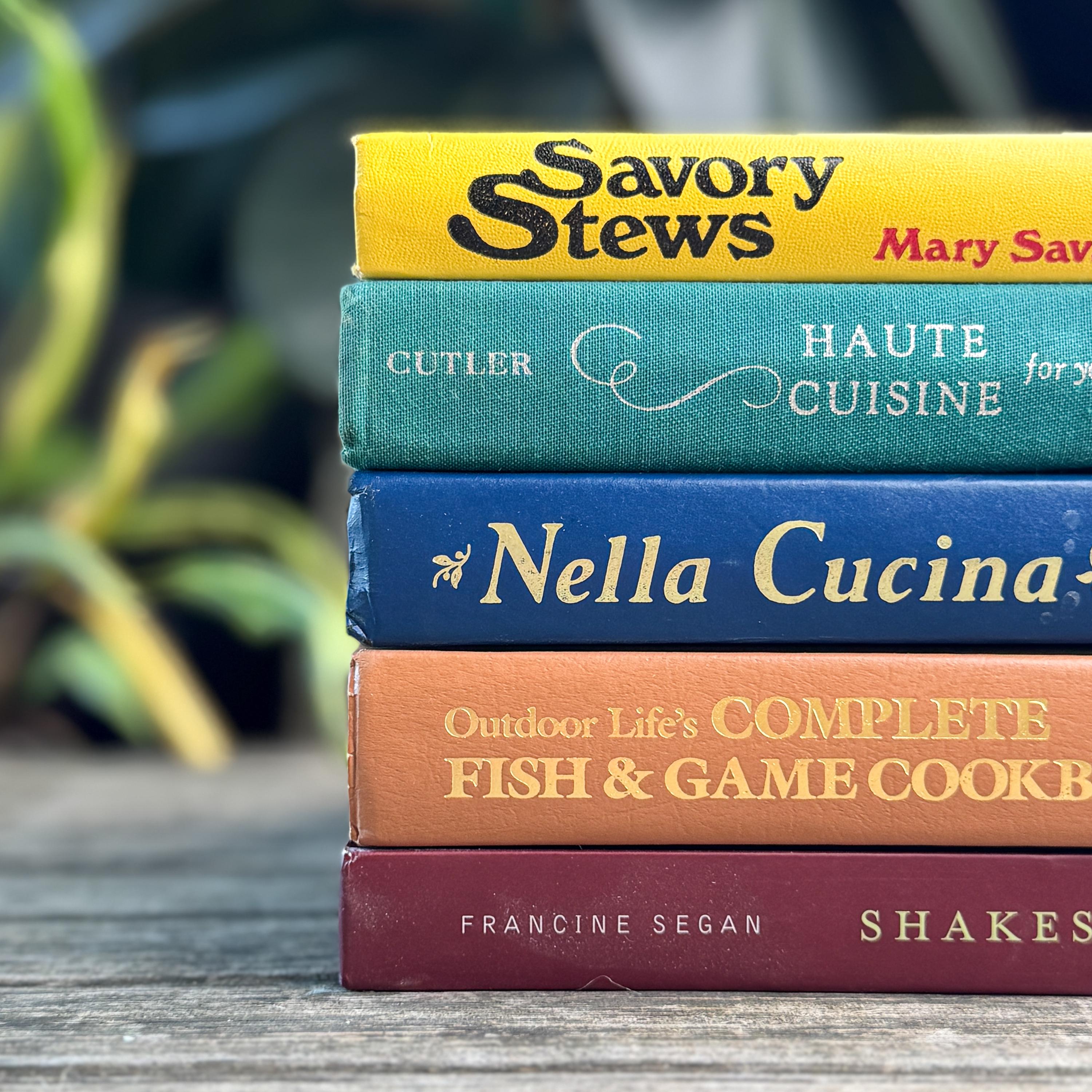 Basic Cookbook Yellow Vintage Cookbook Bundle in Jewel Toned Yellow, Teal, Navy & Burgundy - Etsy