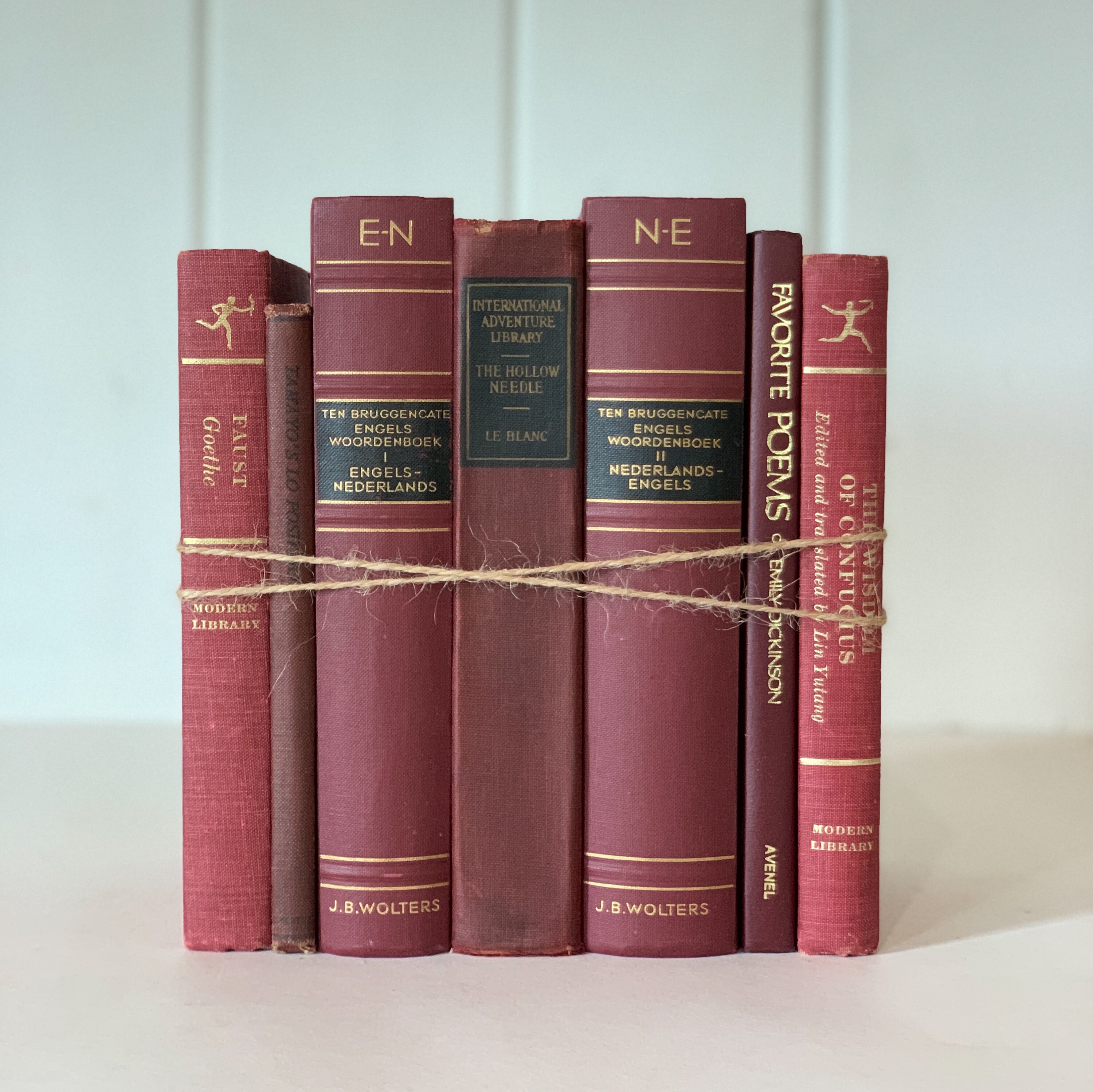Vintage Books/50cm Set 【RED】洋書　古書　アンティーク il_fullxfull.4939688789_sa7l.jpg