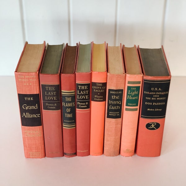 Glam Decorative Books Etsy