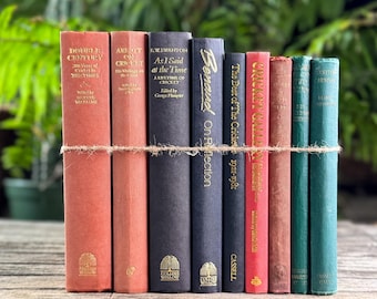 Vintage Book Set on Cricket, English Sports