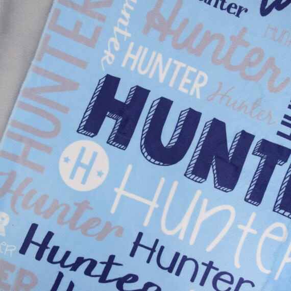 personalised name baby blankets