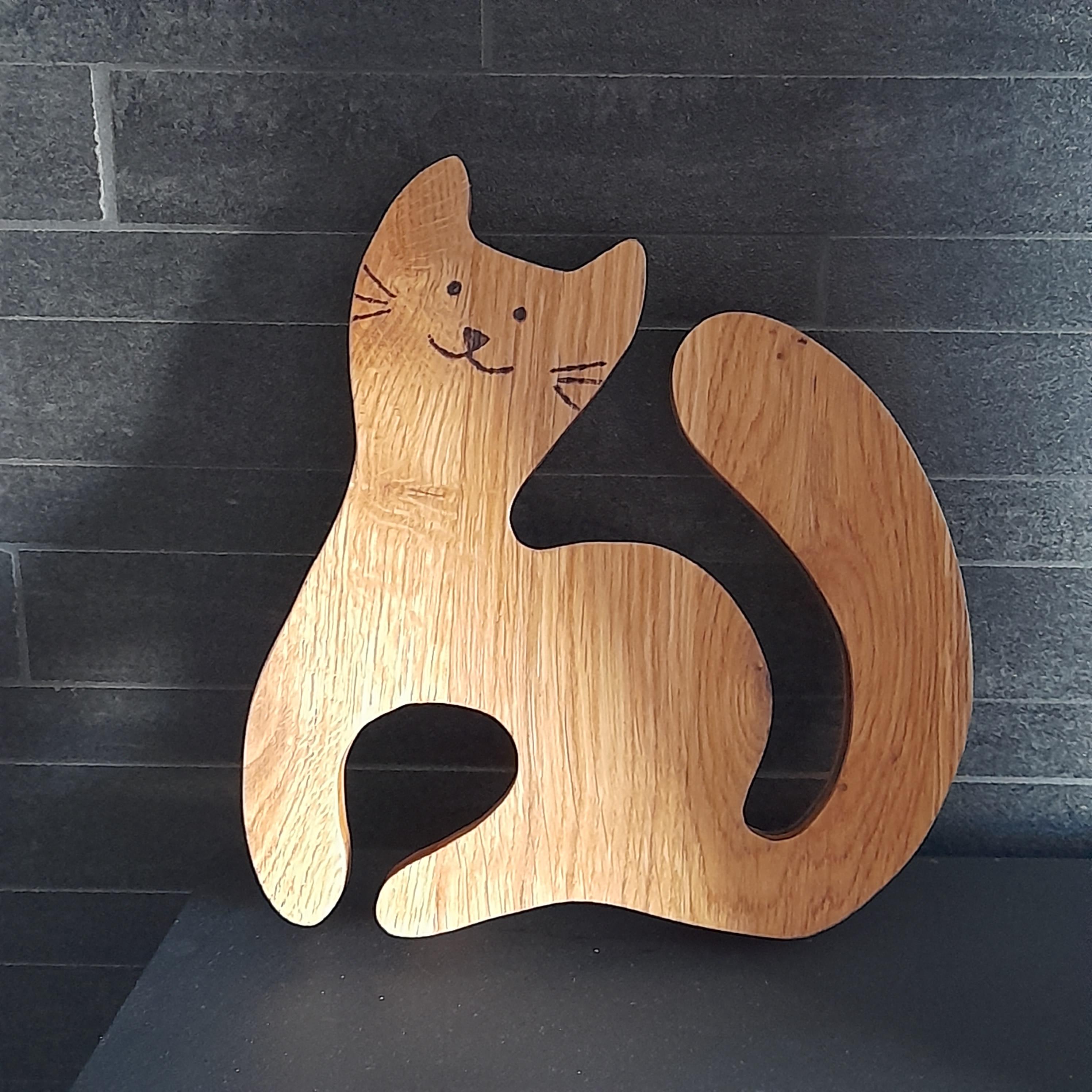 Dessous de Plat en liège Tête de Chat Point Virgule