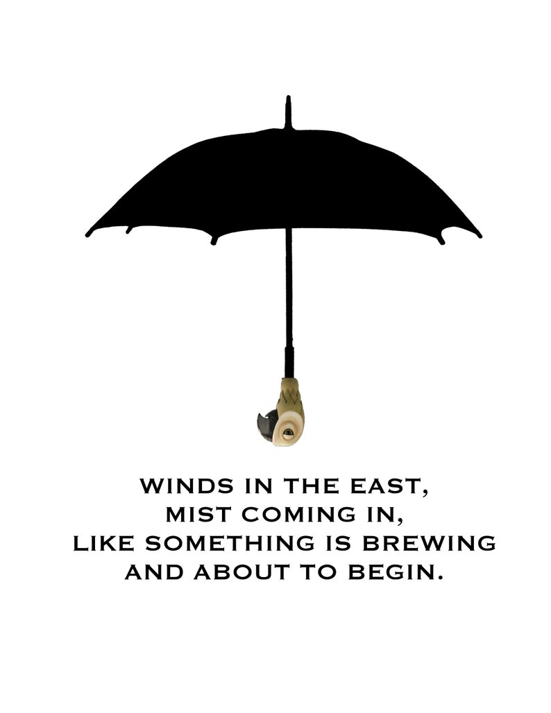 Mary Poppins Quotewinds in the East P.L Travers Book Quotes Etsy