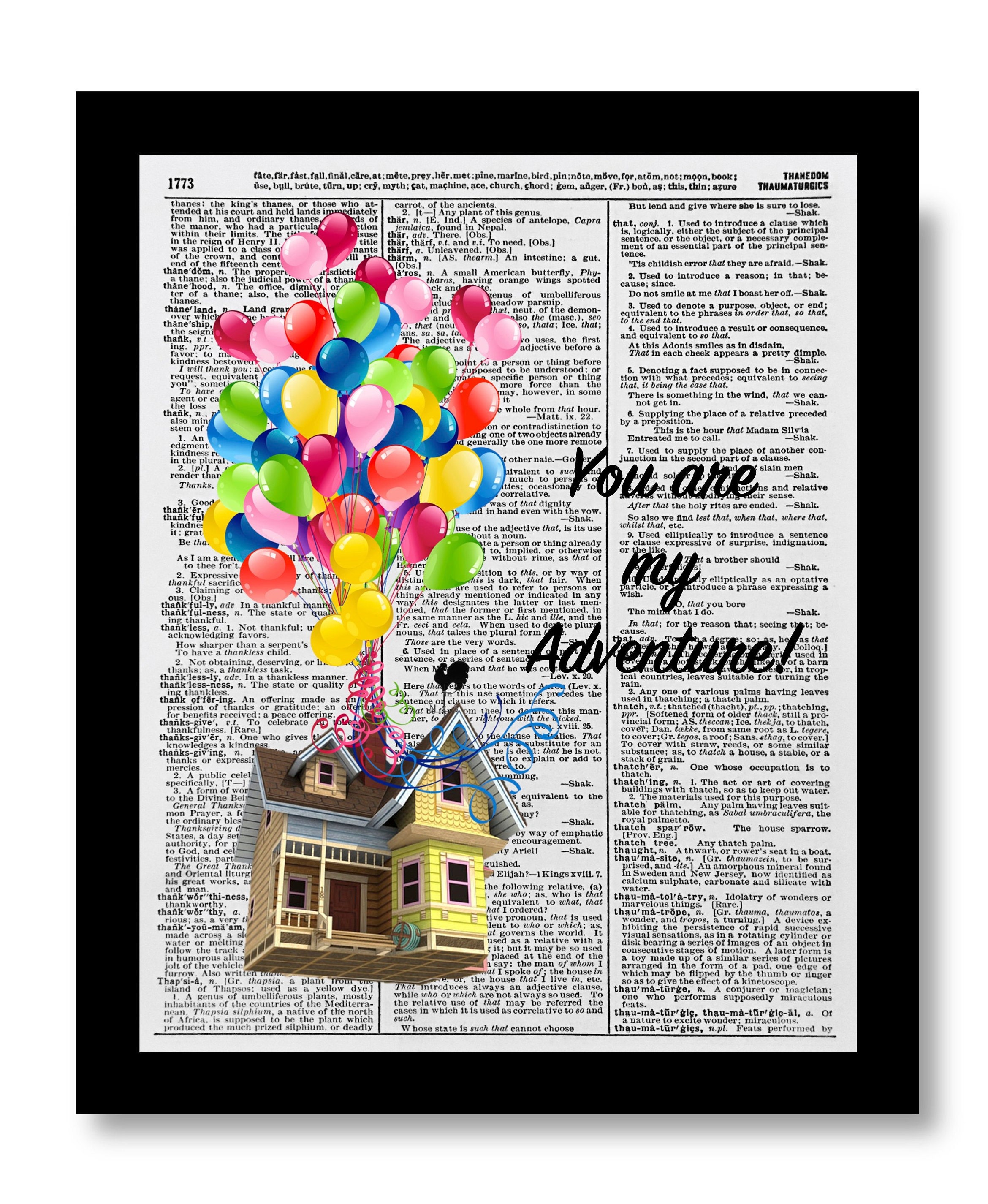 Up Movie Quotes Carl And Ellie Up The Movie Quote Carl And Ellie Disney Up Movie You Are | Etsy