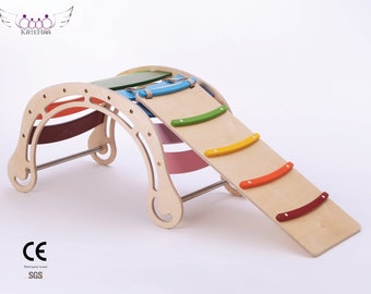 wooden rocker toy