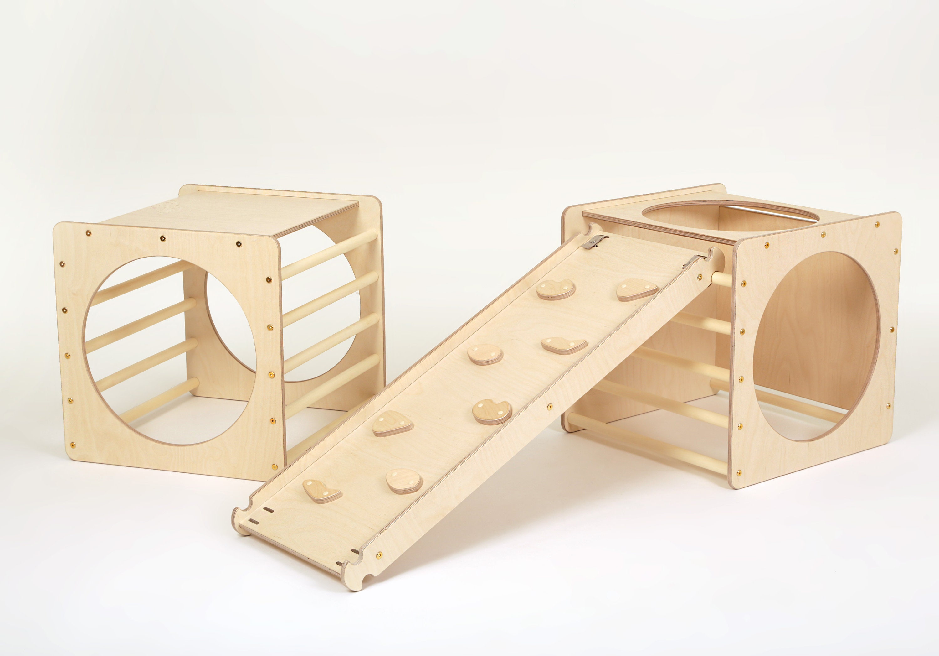 Toddler Activity Play Cube Climbing Toy Frame Cube With Etsy