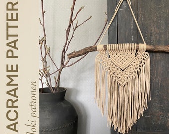 Macramé wall hanging Sand - Macrame wall hanging sand