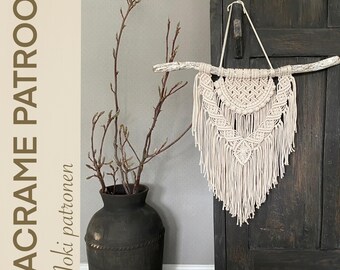 Macrame wall hanging beach