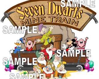 Seven Dwarfs Mine Train - Etsy