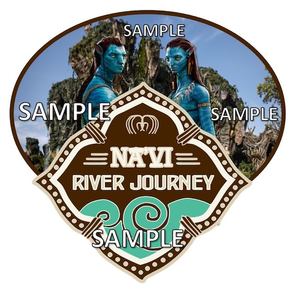 Disney World Animal Kingdom Avatar Navi Na'Vi River Journey Ride Scrapbook  Embellishment Paper Die Cut Piece