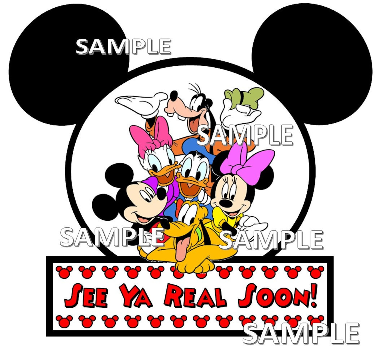 Disney World Epcot Disneyland See Ya Real Soon Scrapbook - Etsy