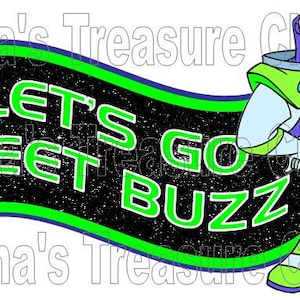 Disney World Disneyland Tomorrowland Andiamo a incontrare Buzz Lightyear Scrapbook Abbellimento Carta Fustellata Pezzo