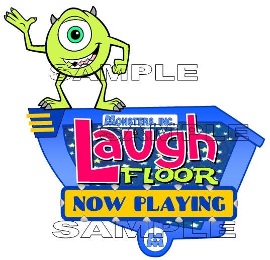 SVG DIGITAL FILE monsters Inc. Laugh Floor -  Finland