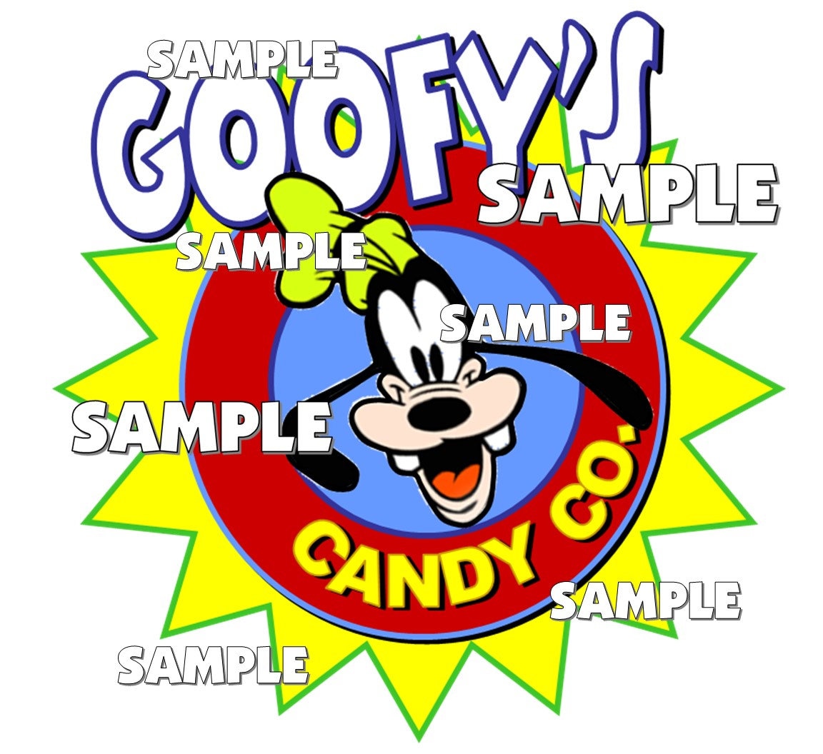 Disney World Disneyland Goofy's Candy Company Co. Scrapbook