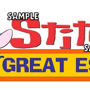 DIGITAL DOWNLOAD Disney World Tomorrowland Stitch&#39;s Great Escape Scrapbooking PNG file