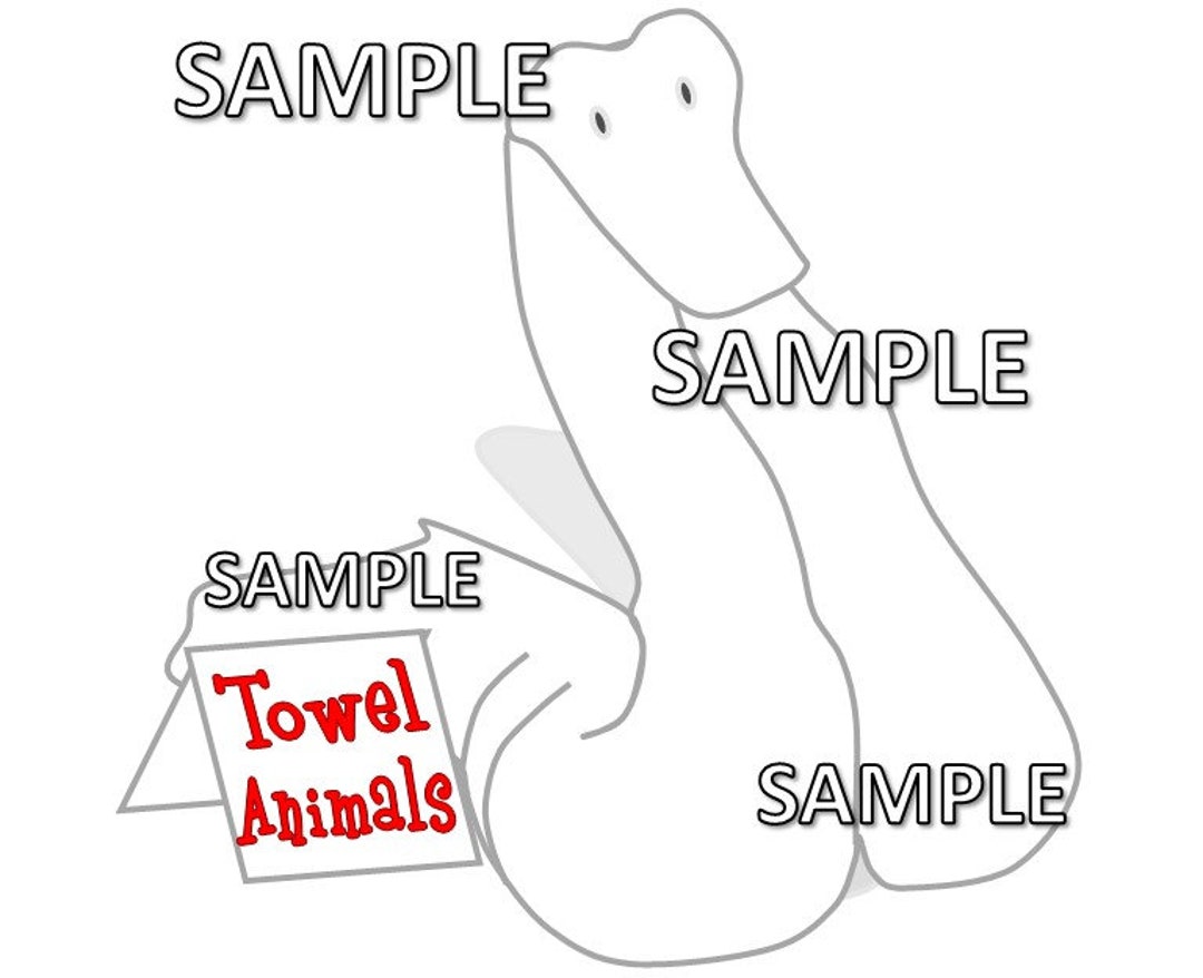 Cruise Towel Animals Animal Swan Snake Scrapbook Embellishment Paper