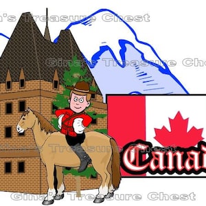 Canada Disney Epcot No Characters Scrapbook Embellishment Paper Die Cut Piece