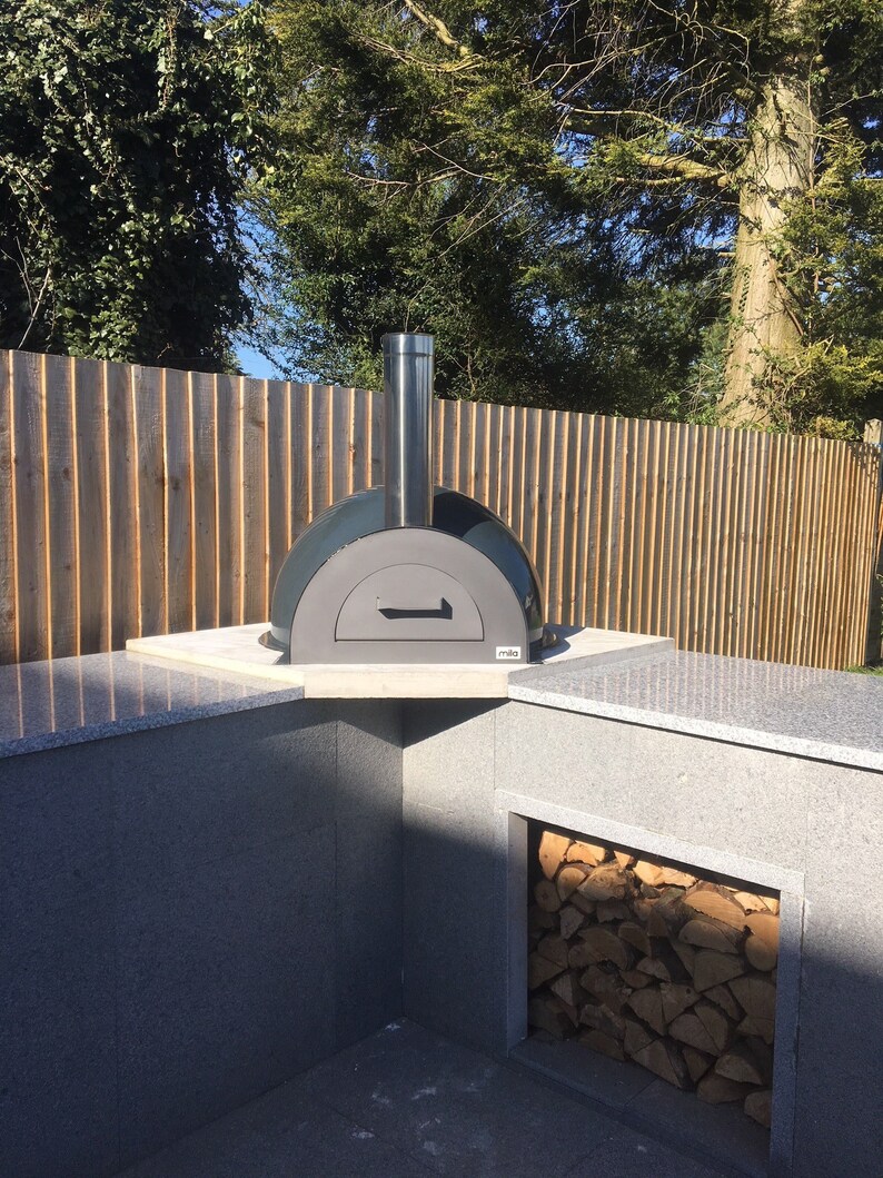 Wood Fired Pizza Oven DIY Kit With Fibreglass Shell Choose Etsy