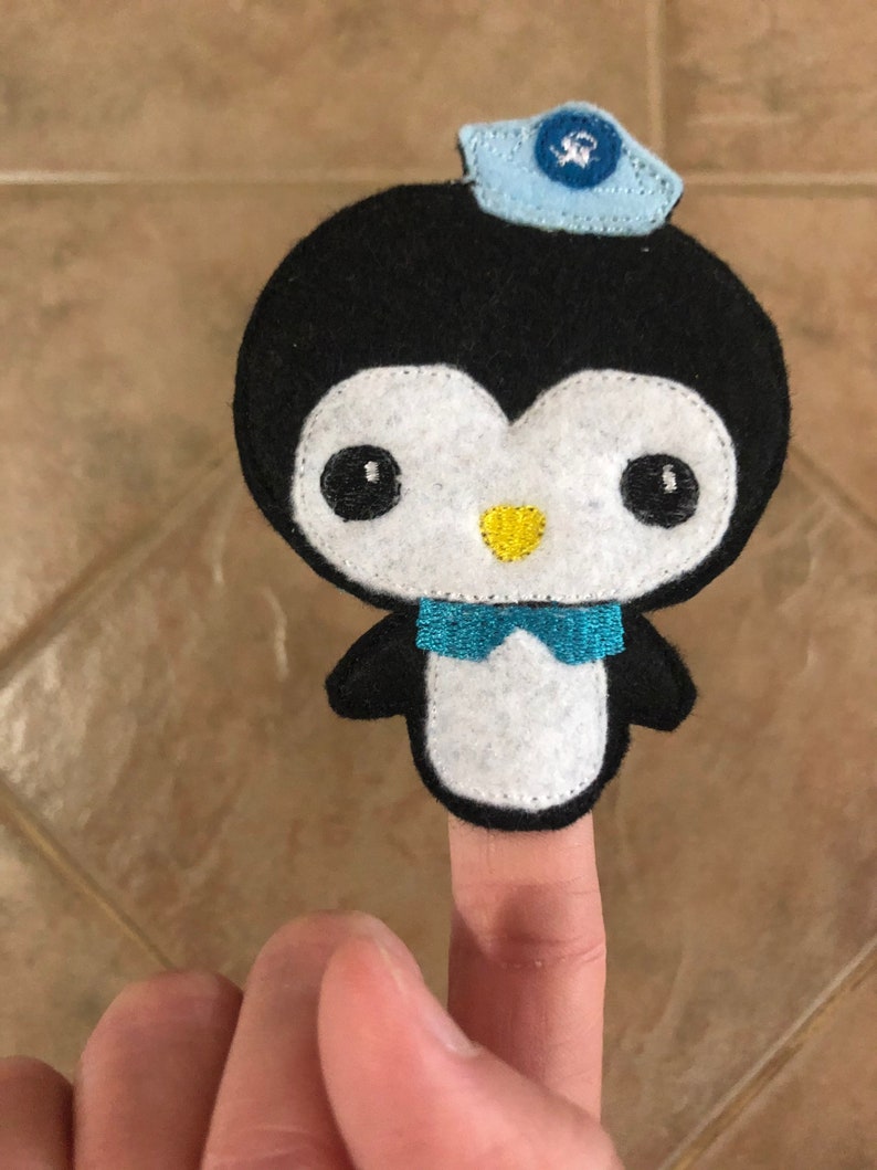 Felt Octonauts Finger Puppet Set With Bag Pretend Play for Etsy