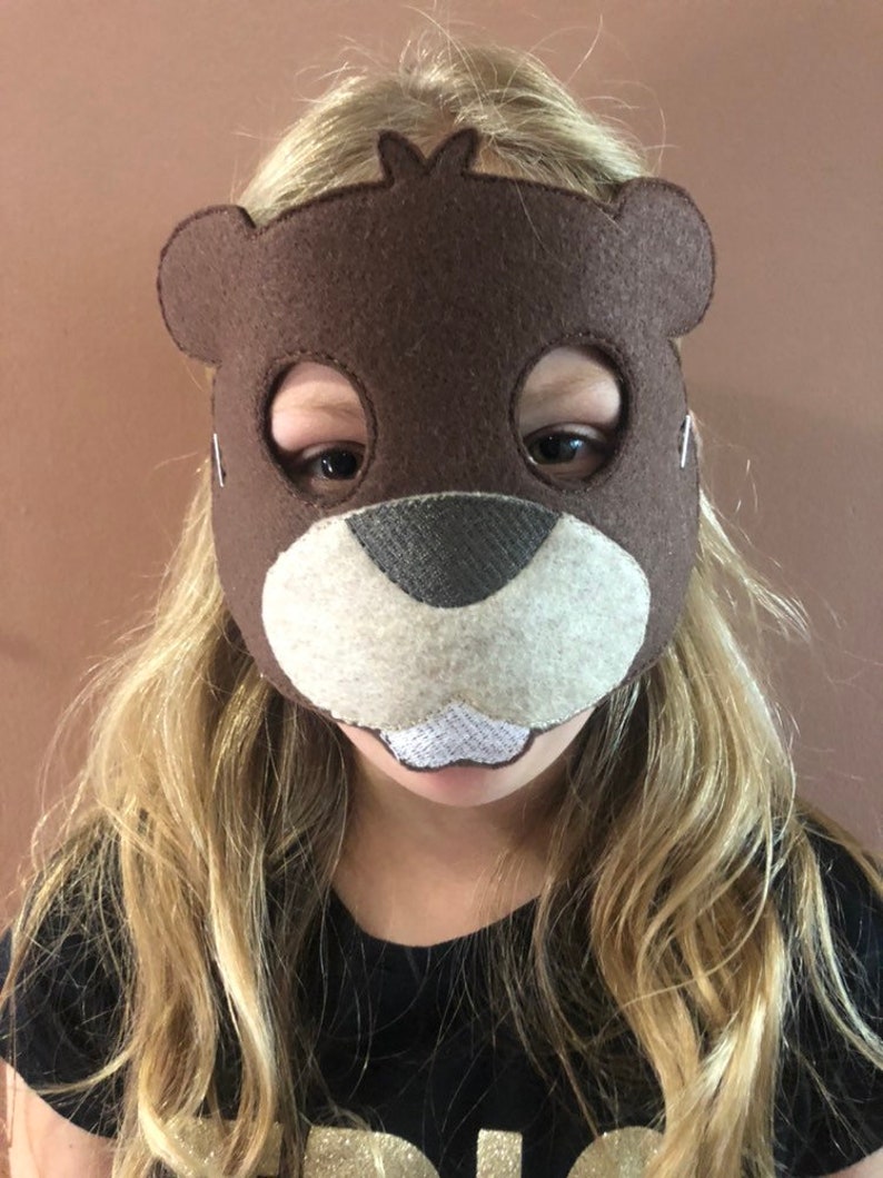 Felt Woodland Animal Masks pretend play for ages 1-10 | Etsy