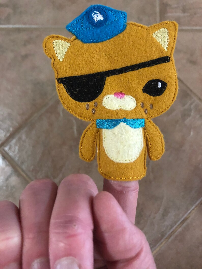 Felt Octonauts Finger Puppet Set With Bag Pretend Play for Etsy