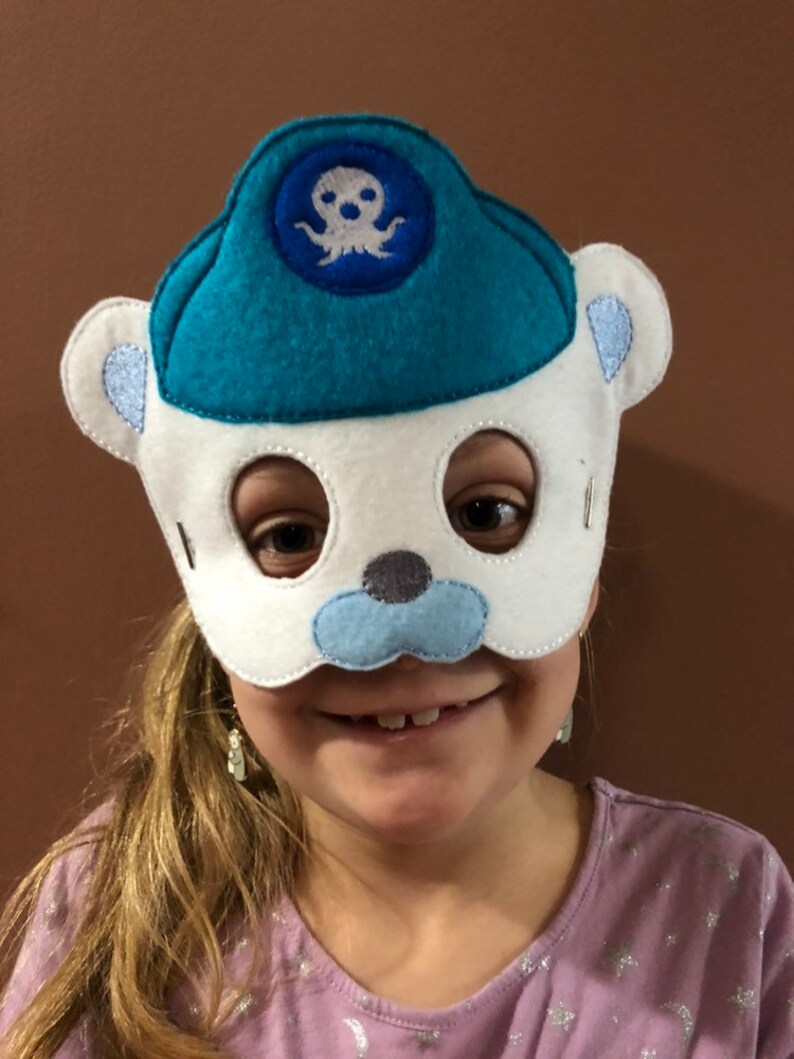 Felt Octonauts Inspired Costume Masks Pretend Play for Ages Etsy Canada
