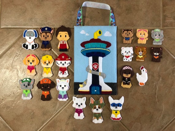 paw patrol puppets