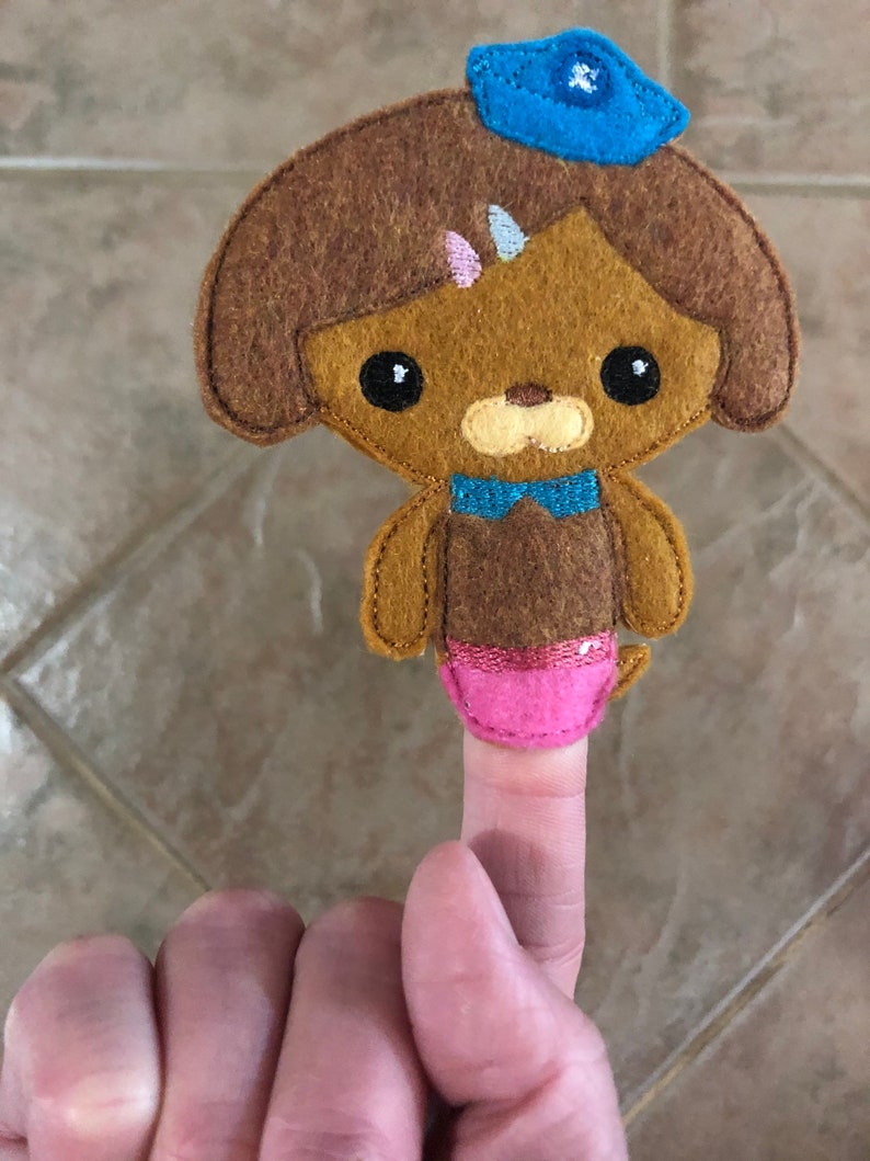 Felt Octonauts Finger Puppet Set With Bag Pretend Play for Etsy Canada