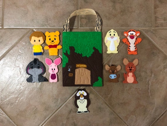 winnie the pooh finger puppets