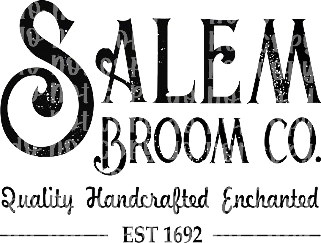 Salem Broom Company SVG & PNG Etsy