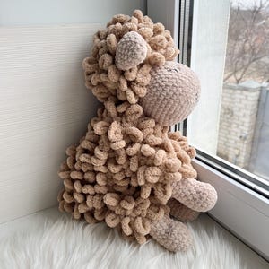 あみぐるみ羊のぬいぐるみ、羊のぬいぐるみ、手作りの羊の人形、かぎ針編みの羊のおもちゃ、ベビーシャワーのギフト
