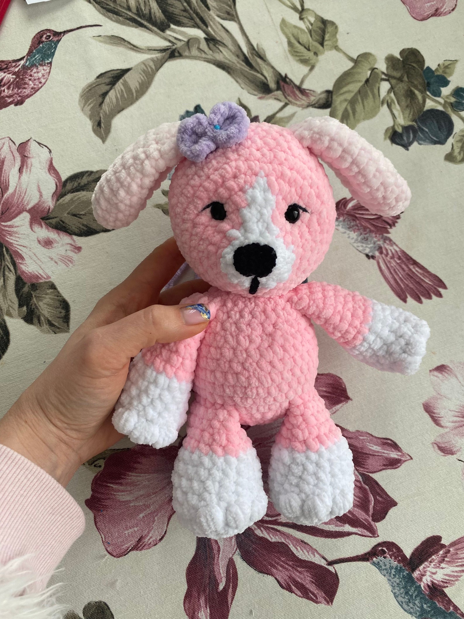 Crochet Dog Toy Amigurumi Dog Puppy Stuffed Animal Plushie Etsy