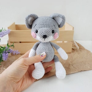Baby Boy Gift, Stuffed wolf toy, Woodland animals, wolf plushie doll, woodland nursery, forest animals, wolf gifts, gray wolf toy