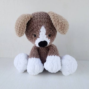 Christmas gifts, Crochet dog toy, amigurumi dog, Puppy stuffed animal, Plushie dog, dog lover gift, handmade dog, Personalized gift toy