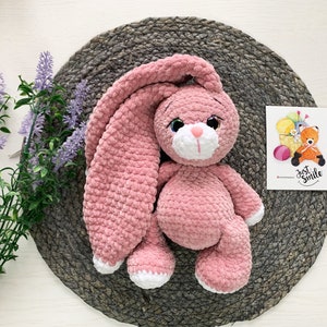 イースターギフト、ぬいぐるみのウサギのおもちゃ、赤ちゃんの初めてのイースター、ぬいぐるみのウサギ、かぎ針編みのウサギのおもちゃ、あみぐるみのウサギ人形、カスタムぬいぐるみ