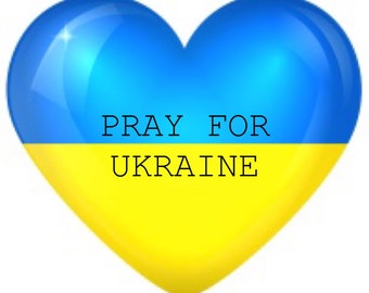 Pray for Ukraine banner, Digital file  Ukraine, Ukraine shops