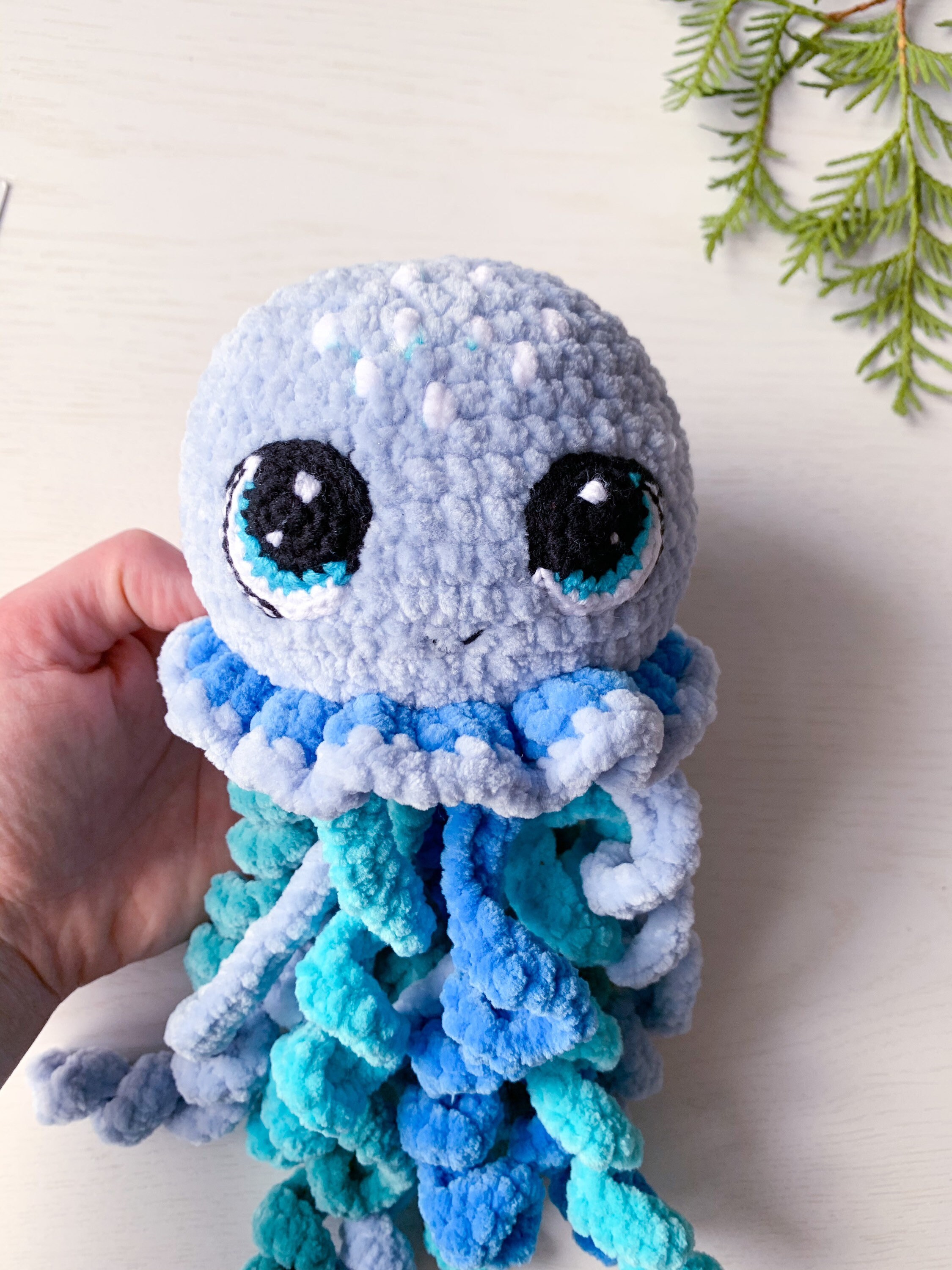 Pregnancy Gift Crochet jellyfish toy Amigurumi jellyfish Etsy 日本