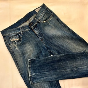 Size W28L32, DIESEL Jeans, Blue Jeans, Women&#39;s Jeans, Stretch Jeans