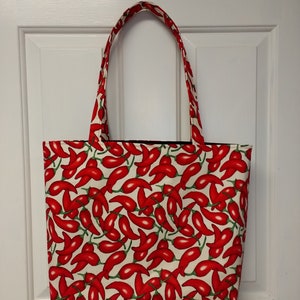 Chili Pepper Tote Bag