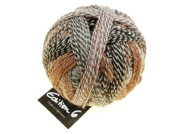 Euro179/kg Edition 6 Schoppel 50g Farbverlauf 100% Merino Farbe 2349 Spurenelemente