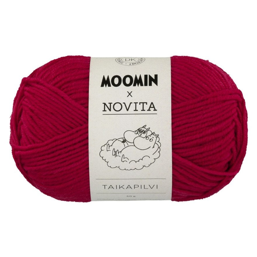Novita Moomin Taikapilvi DK 50g Merino Wool All Colors Etsy