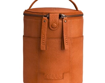 muud Saturn handmade handcrafted bag leather whiskey