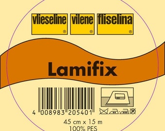 Film thermocollant lavable brillant Vlieseline Lamifix 0,5 m