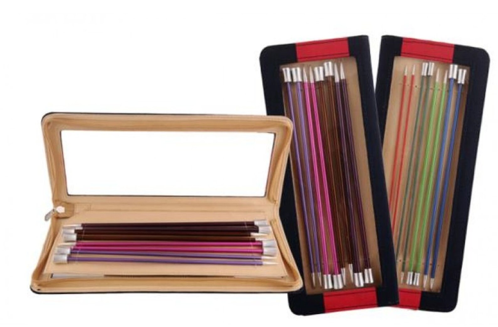 Набор спиц для начинающих. Набор спиц Knit Pro Zing. Спицы KNITPRO Zing 6,5. Набор KNITPRO Zing (47407). Набор чулочных спиц Zing.